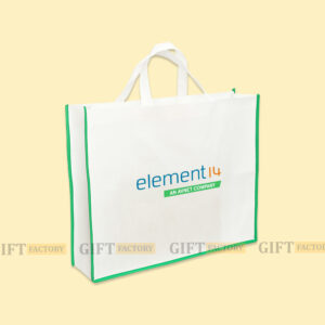 TÚI VẢI KHÔNG DỆT TRẮNG VIỀN MÀU