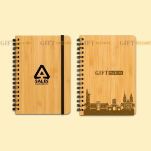 SỔ LÒ XO BÌA TRE KHẮC THEO YÊU CẦU